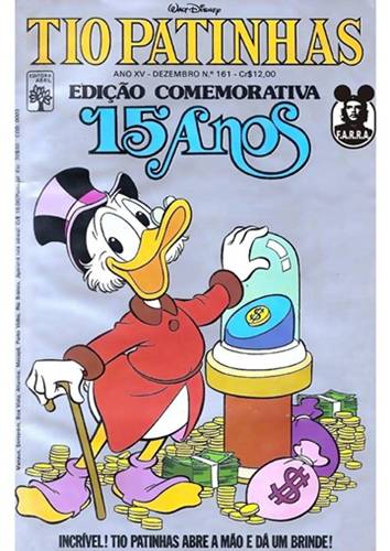 Download de Revista  Tio Patinhas - 161 : Edição Comemorativa 15 Anos