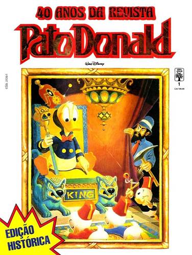 Download de Revista  Pato Donald Especial de Aniversário : 40 Anos da Revista