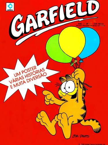 Download de Revista  Garfield (Cedibra) - 01