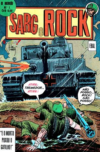 Download de Revista  Sargento Rock (O Herói - Formatinho série 2) - 01
