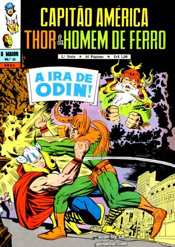 Download de Revista  Capitão América, Thor e Homem de Ferro (A Maior - série 1) - 11