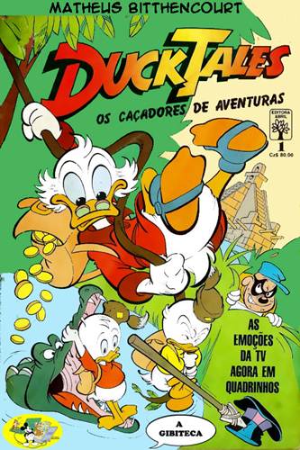 Download de Revista  DuckTales Os Caçadores de Aventuras (Abril, série 1) - 01