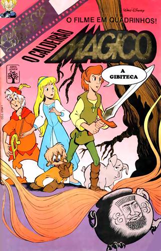Download de Revista  Clássicos Disney O Filme em Quadrinhos! (1989) - 12 : O Caldeirão Mágico