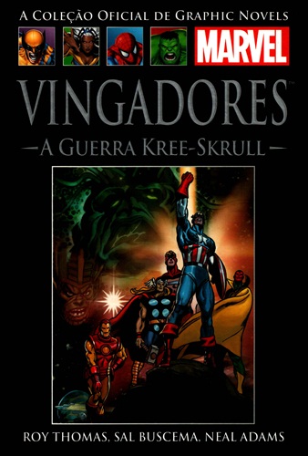 Download de Revista  Marvel Salvat Clássicos - 20 : Os Vingadores - A Guerra Kree-Skrull