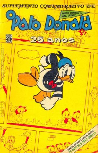 Download de Revista  Suplemento Comemorativo de O Pato Donald 25 Anos - 01