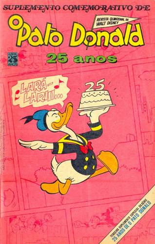 Download de Revista  Suplemento Comemorativo de O Pato Donald 25 Anos - 03