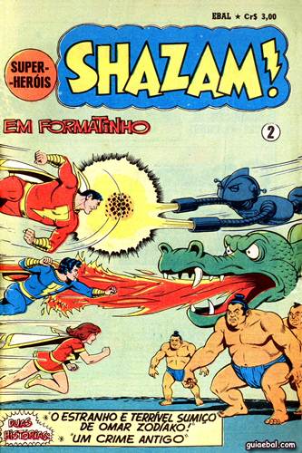 Download de Revista  Shazam (Super Heróis em Formatinho) - 02