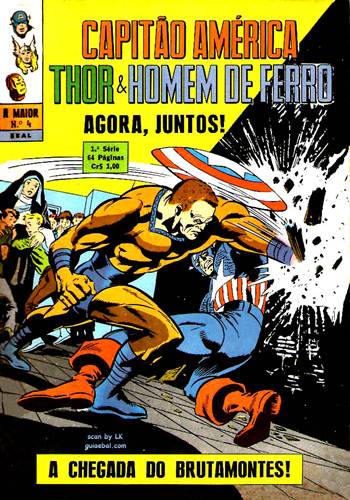 Download de Revista  Capitão América, Thor e Homem de Ferro (A Maior - série 1) - 04