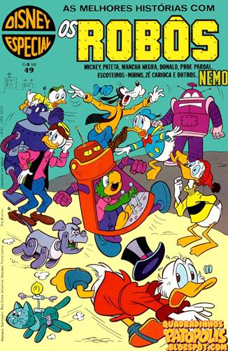 Download de Revista  Disney Especial - 049 : Os Robôs
