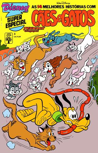 Download de Revista  Disney Super Especial - 03 : Cães e Gatos