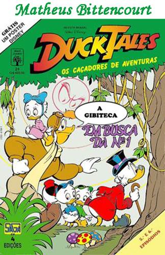 Download de Revista  DuckTales Os Caçadores de Aventuras (Abril, série 1) - 24