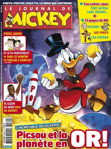 Download de Revista  [FRANÇA] Le Journal de Mickey - 3160