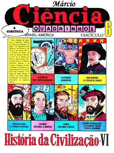 Download de Revista  Ciência em Quadrinhos (Ebal, série 2) 06 - História da Civilização VI