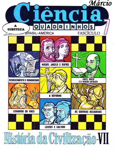 Download de Revista  Ciência em Quadrinhos (Ebal, série 2) 07 - História da Civilização VII