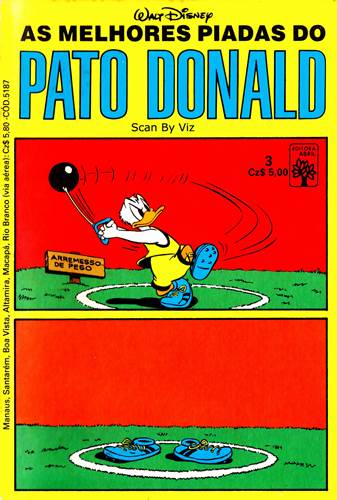 Download de Revista  As Melhores Piadas (1986-1988) - 03 : Pato Donald