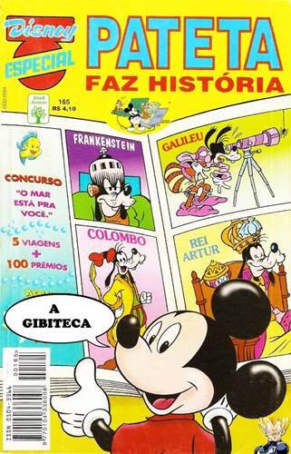 Download de Revista  Disney Especial - 165 : Pateta Faz História
