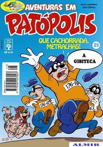 Download de Revista  Aventuras em Patópolis - 25