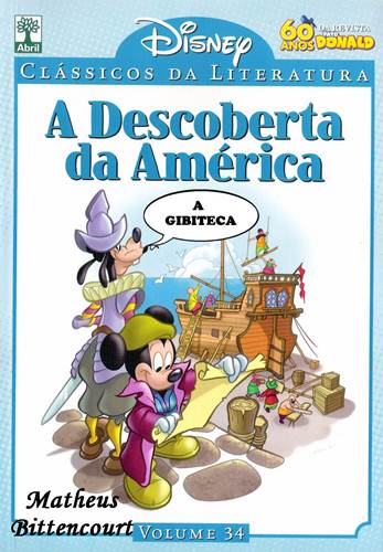 Download de Revistas Clássicos da Literatura Disney 34 - A Descoberta da América