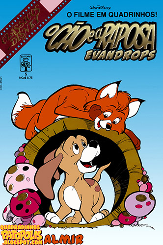 Download de Revista  Clássicos Disney O Filme em Quadrinhos! (1989) - 05 : O Cão e a Raposa