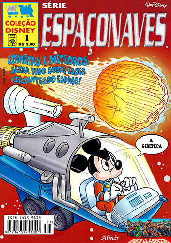 Download de Revista  Coleção Disney Série Espaçonaves - 01