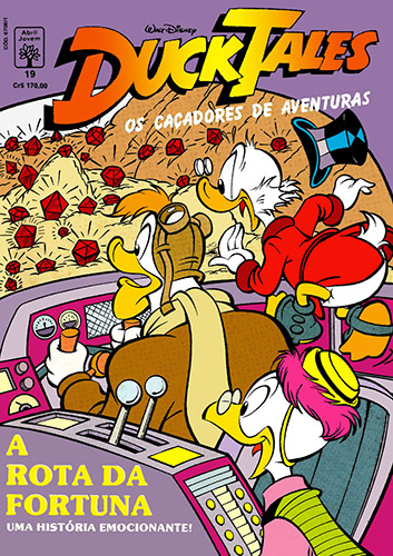 Download de Revista  DuckTales Os Caçadores de Aventuras (Abril, série 1) - 19