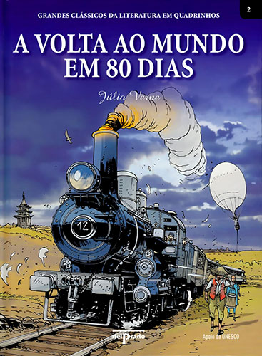 Download de Revista  Grandes Clássicos da Literatura em Quadrinhos (Del Prado) - 02 : A Volta ao Mundo em 80 Dias