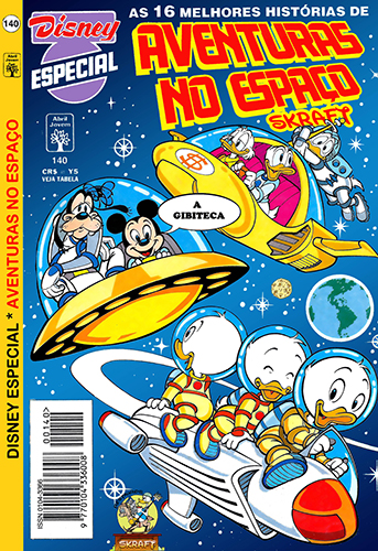Download de Revista  Disney Especial - 140 : Aventuras no Espaço