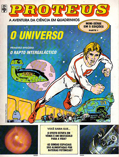 Download de Revista  Proteus - A Aventura da Ciência em Quadrinhos - 01