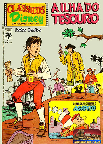 Download de Revista  Clássicos Disney em Quadrinhos (1981-83) - 12 : A Ilha do Tesouro