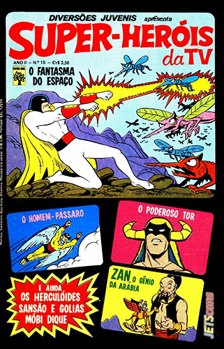 Download de Revista  Diversões Juvenis (Abril, série 2) 15 : Super-Heróis da TV