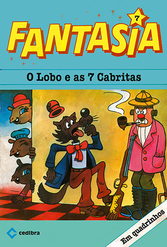 Download de Revista  Fantasia em quadrinhos (Cedibra) - 07 : O Lobo e as 7 Cabritas