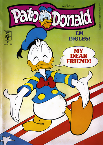 Download de Revista  Pato Donald em Inglês! - 02