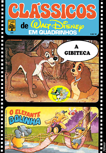 Download de Revista  Clássicos de Walt Disney em Quadrinhos (1978-80) - 10 : A Dama e o Vagabundo & O Elefante Bolinha
