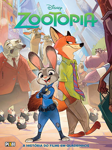 Download de Revista  A História do Filme em Quadrinhos (Pixel) - 04 : Zootopia