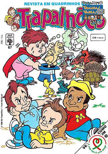 Download de Revista Revista em Quadrinhos dos Trapalhões (Abril) - 67
