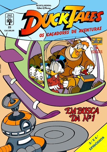 Download de Revista  DuckTales Os Caçadores de Aventuras (Abril, série 1) - 23