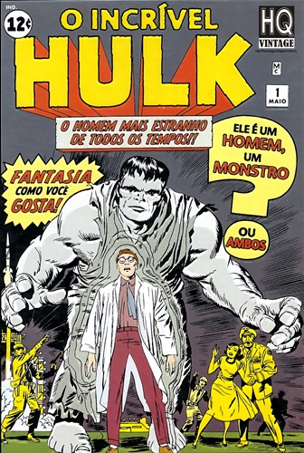 Download de Revista  O Incrível Hulk v1 001