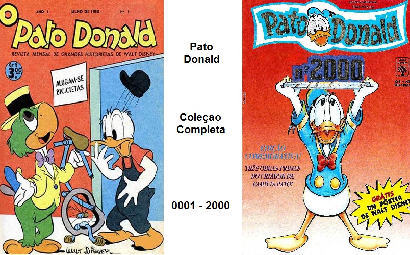 Download de Revistas  Pato Donald Completo (0001 a 2000)
