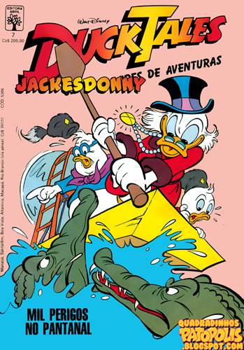 Download de Revista  DuckTales Os Caçadores de Aventuras (Abril, série 1) - 07