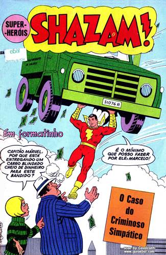 Download de Revista  Shazam (Super Heróis em Formatinho) - 07