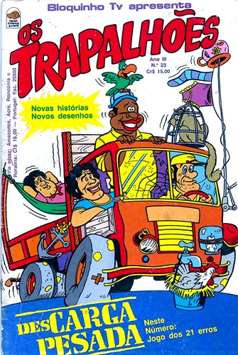 Download de Revista  Os Trapalhões (Bloch) - 23