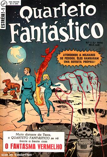 Download de Revista  Quarteto Fantástico (Estréia) - 01