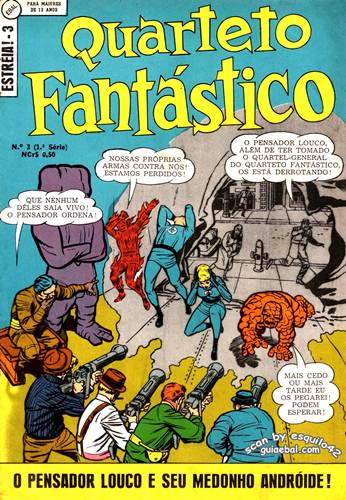 Download de Revista  Quarteto Fantástico (Estréia) - 03