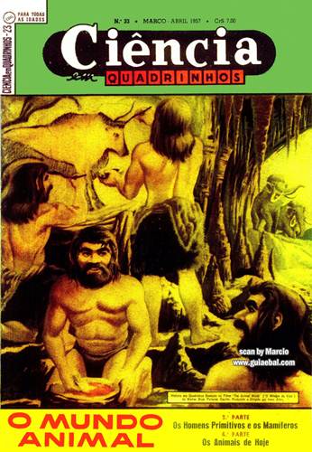 Download de Revista  Ciência em Quadrinhos (Ebal, série 1) 23 - O Mundo Animal : Mamíferos