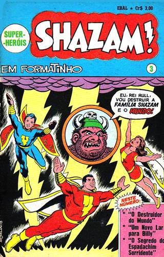 Download de Revista  Shazam (Super Heróis em Formatinho) - 03