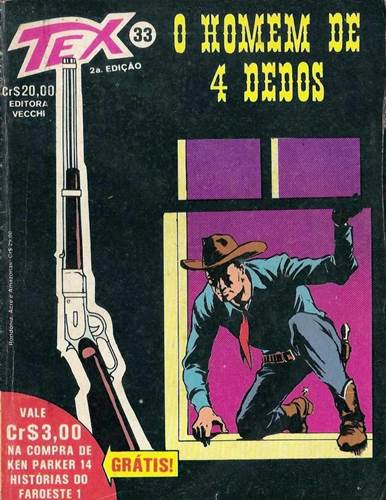 Download de Revista  Tex - 033 : O Homem de 4 Dedos