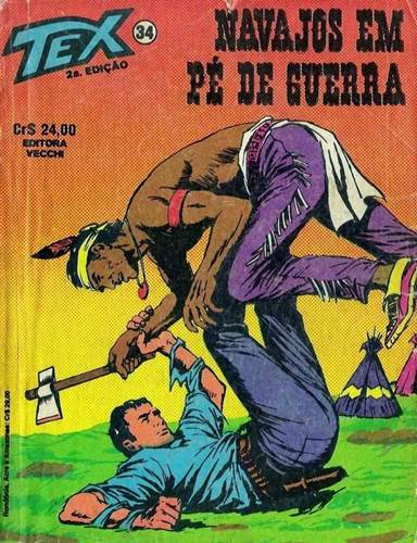 Download de Revista  Tex - 034 : Navajos em Pé de Guerra