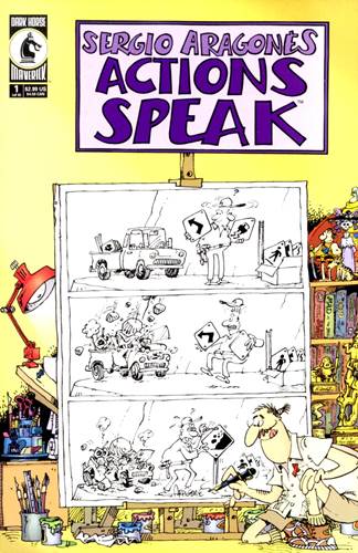 Download de Revista  Sergio Aragonés Actions Speak - 01