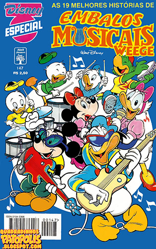 Download de Revista  Disney Especial - 147 : Embalos Musicais