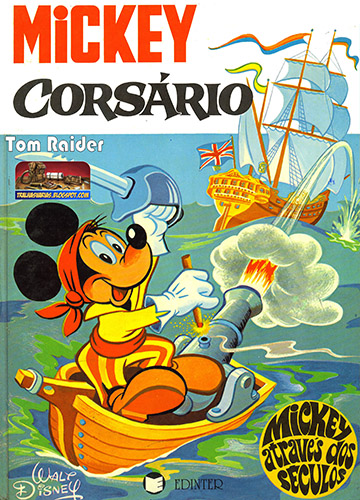 Download de Revista  Mickey Através dos Séculos (Edinter) - 03 : Mickey Corsário